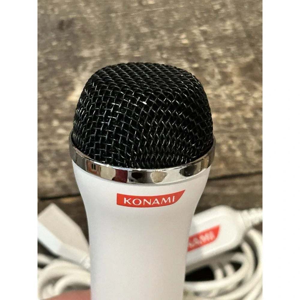 Official Konami Logitech (E-UR20) USB Wired Microphone For‎ Gaming Systems